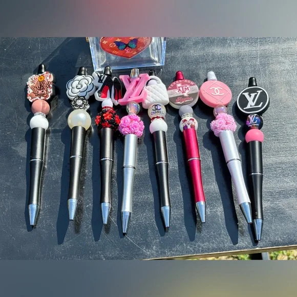 Handcrafted Pens Miscellaneous(8) in Bundle with custom made Pen Cup - Picture 2 of 2